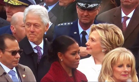 Δεν υπάρχει : Η Χίλαρι έπιασε τον Μπιλ Κλίντον να «γλυκοκοιτάζει» την Ιβάνκα Τραμπ! (vid)