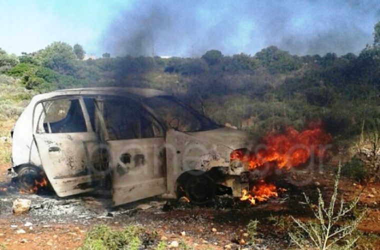 Κρήτη: Έκαψε το αυτοκίνητό του για να μην το πάρει η πρώην! (εικόνες)