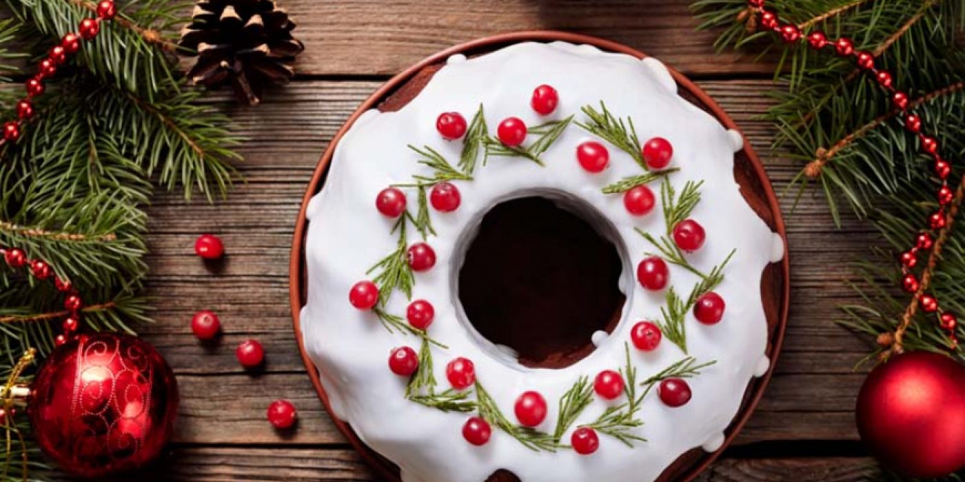 Κέικ σοκολάτας χριστουγεννιάτικο!
