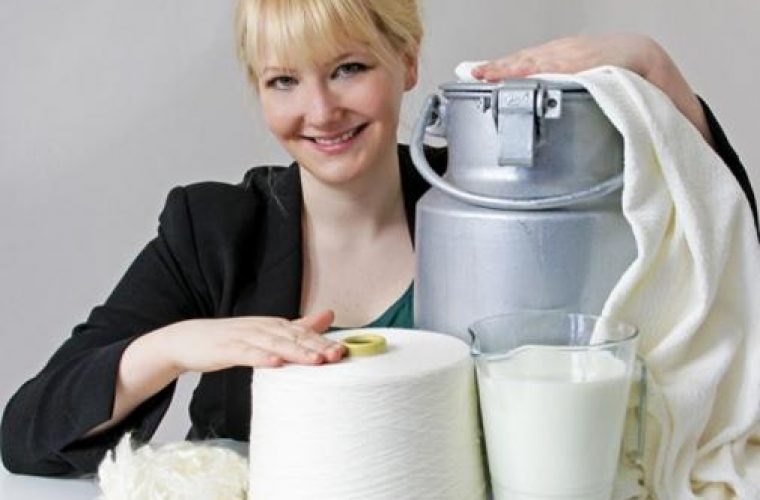 Η σχεδιάστρια μόδας που φτιάχνει ρούχα από …ληγμένο γάλα!
