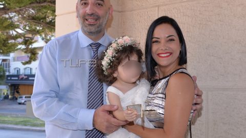 Κατερίνα Τσάβαλου: To άλμπουμ της βάφτισης της κόρης της με νονούς Κορινθίου – Αϊβάζη! (εικόνες)