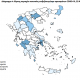 Τα κρούσματα κορωνοϊού ανά περιοχή στην Ελλάδα, όπως ανακοινώθηκαν την Κυριακή