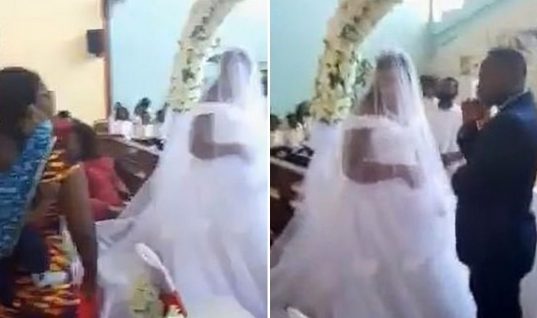 Μυθικό βίντεο: Γυναίκα εμφανίζεται σε γάμο και ζητάει από τον ιερέα να τον σταματήσει γιατί ο γαμπρός ήταν ο σύζυγός της!
