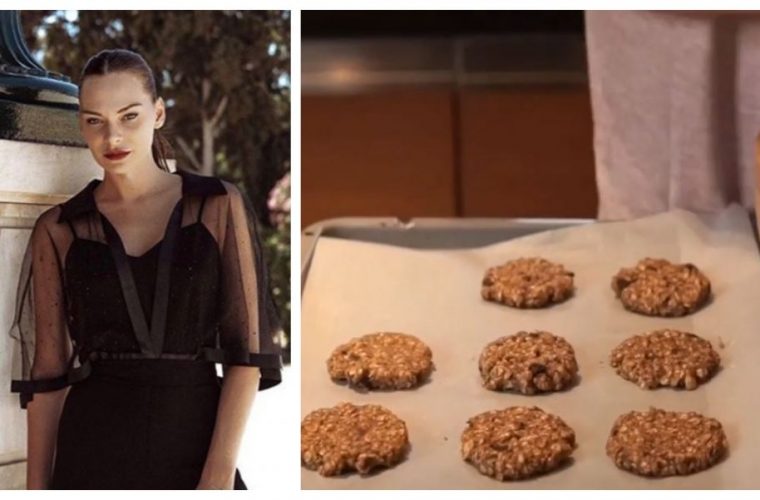 Η Υβόννη Μπόσνιακ μας δίνει τη συνταγή για τα πιο εύκολα, γρήγορα και υγιεινά cookies!