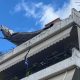 Έπεσε μπαλκόνι πολυκατοικίας στο Χαλάνδρι (εικόνες)