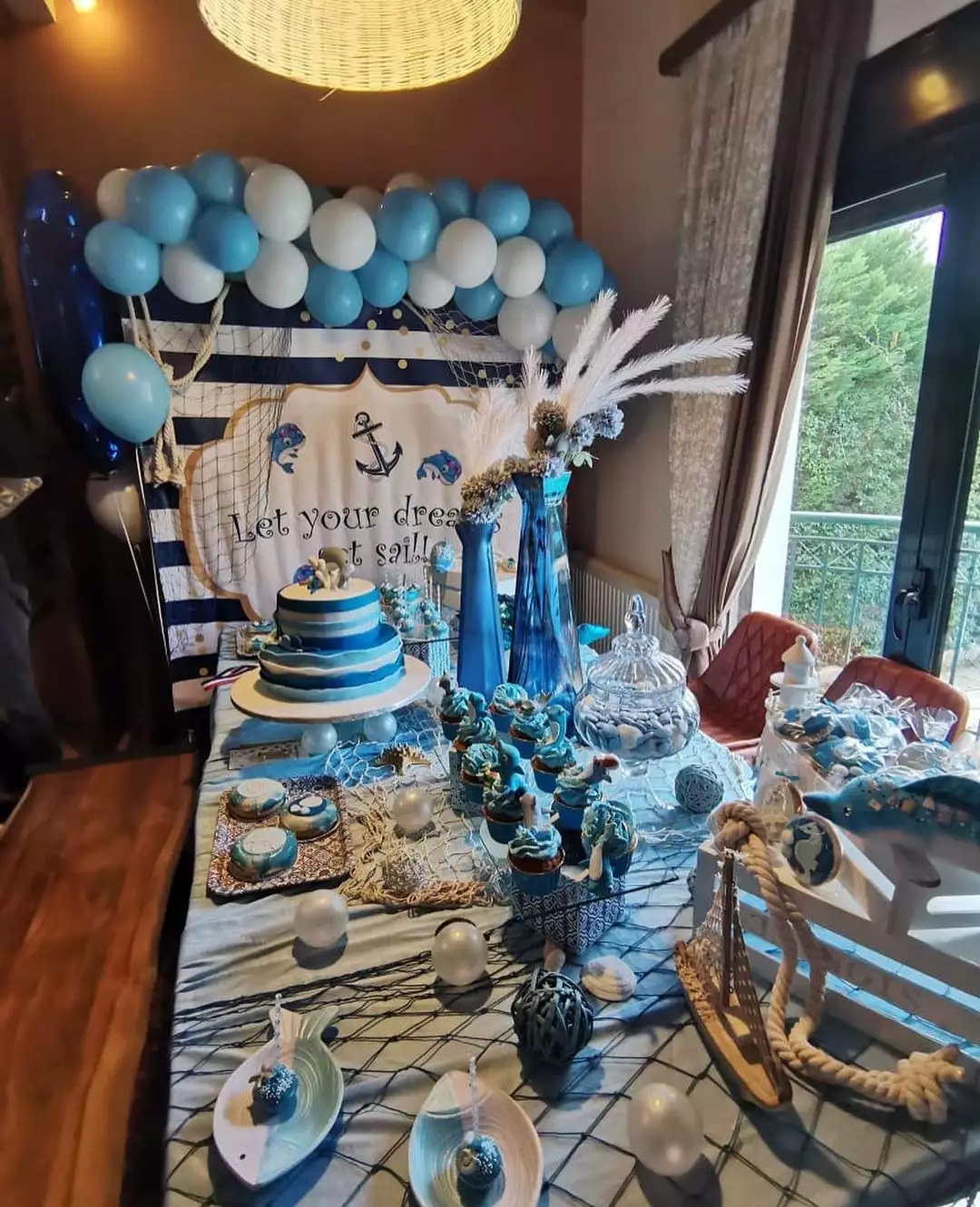 Κατερίνα Στικούδη: Το «γαλάζιο» πάρτι για τα πρώτα γενέθλια του γιου της! (εικόνες)