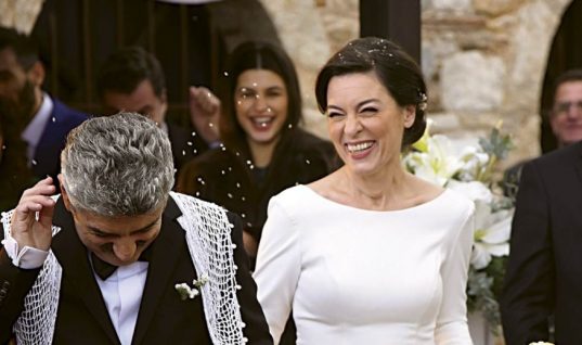 «Σασμός»: Οι πρώτες φωτογραφίες από τον «ματωμένο» γάμο Μαρίνας-Αντώνη! (εικόνες)