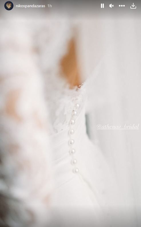 Αργύρης Πανταζάρας- Σίσσυ Τουμάση: Φωτογραφίες από τον γάμο τους – Το δαντελένιο νυφικό που έκλεψε τις εντυπώσεις(εικόνες)